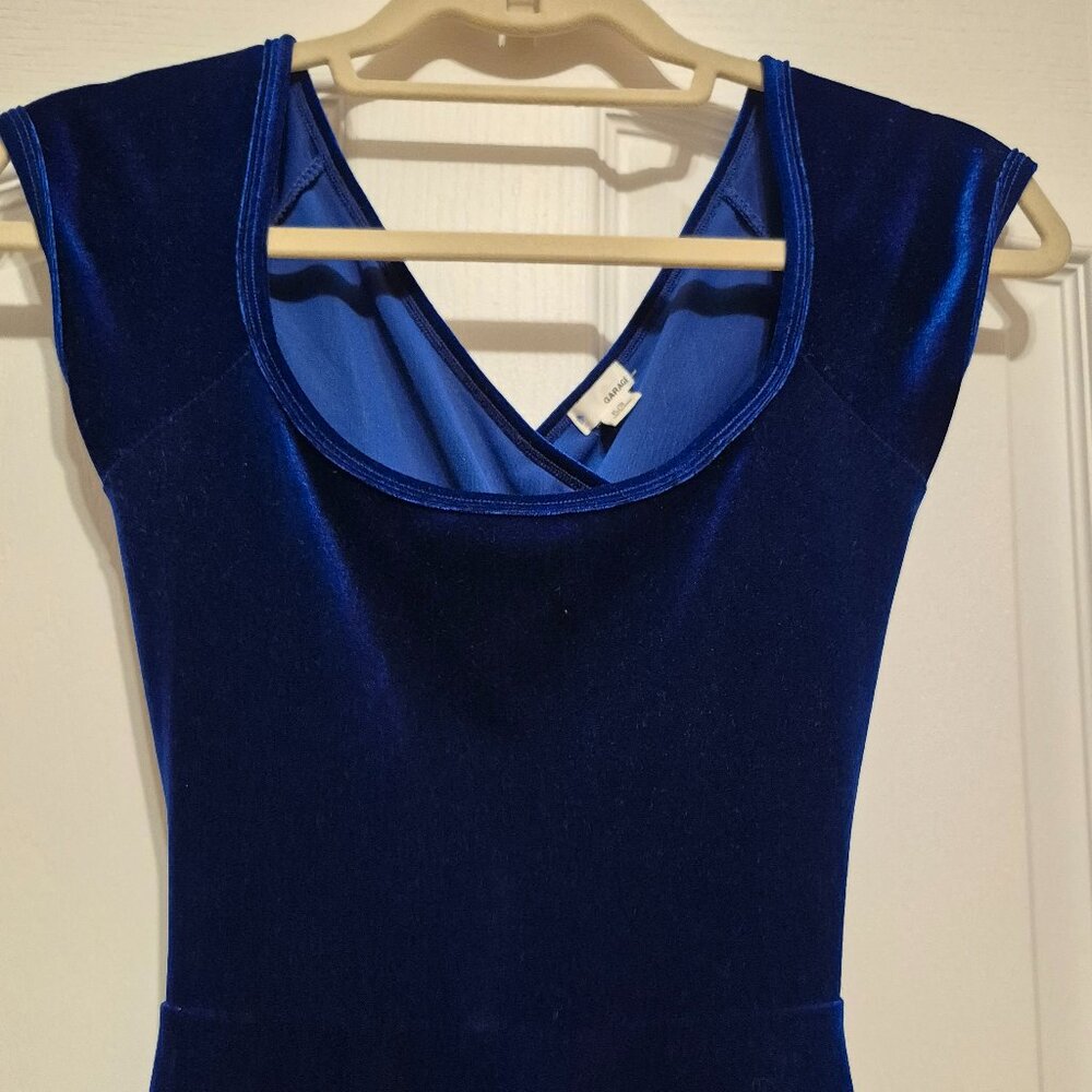 Blue Velvet dress